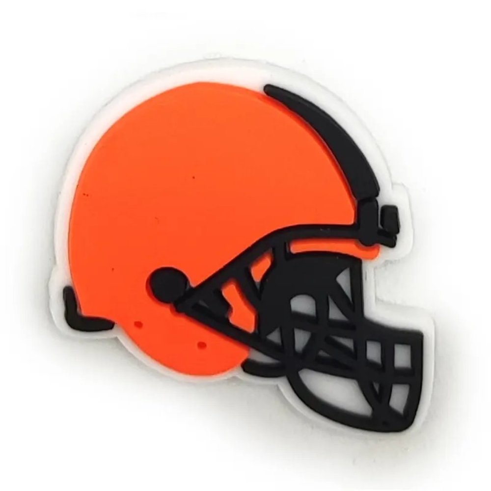 Football Helmet Croc Charms